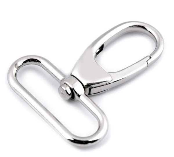Karabiner Nickel - 38 mm